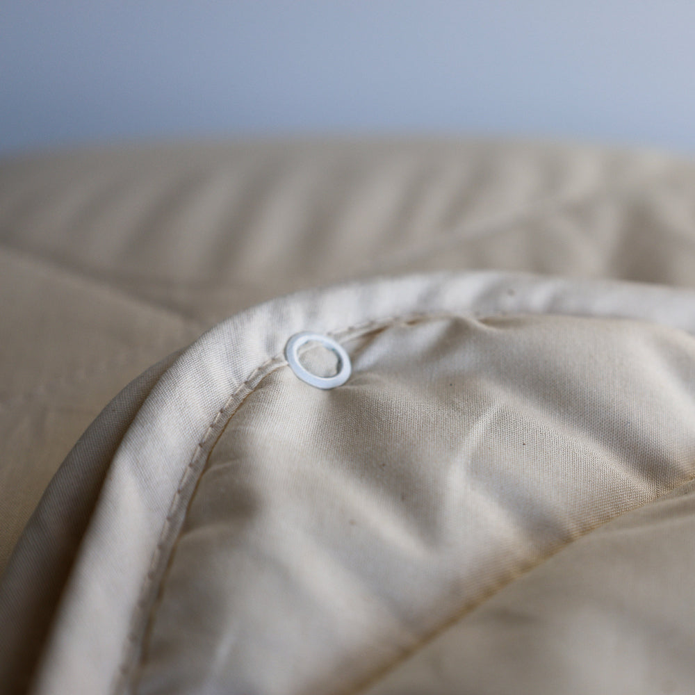 Alpaka-Kombi-Bettdecke mit kbA Batistbezug Bio