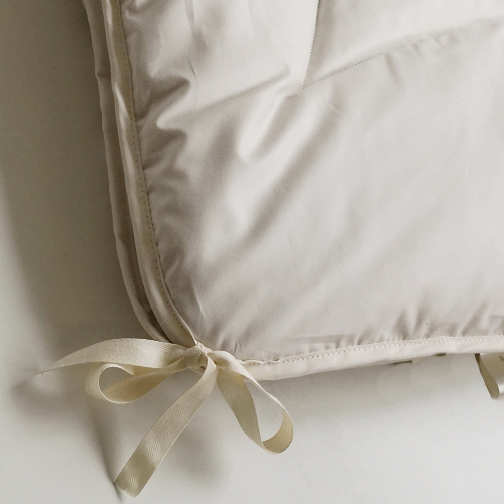 Alpaka-Kombi-Bettdecke mit kbA Batistbezug Bio