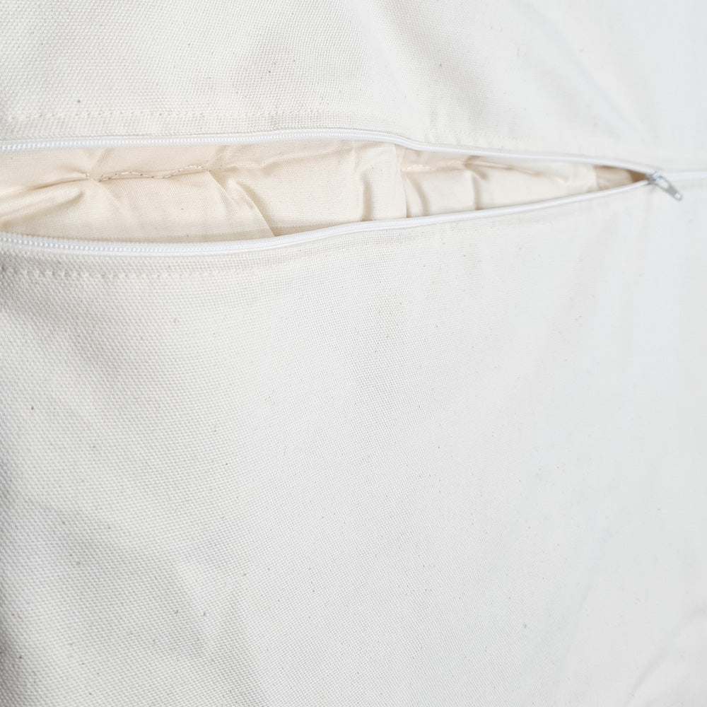 Baumwolle-Meditationsmatte, kbA Halbpanamabezug GOTS