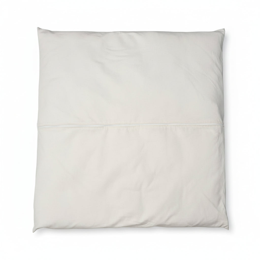 Baumwolle-Meditationsmatte, kbA Halbpanamabezug GOTS