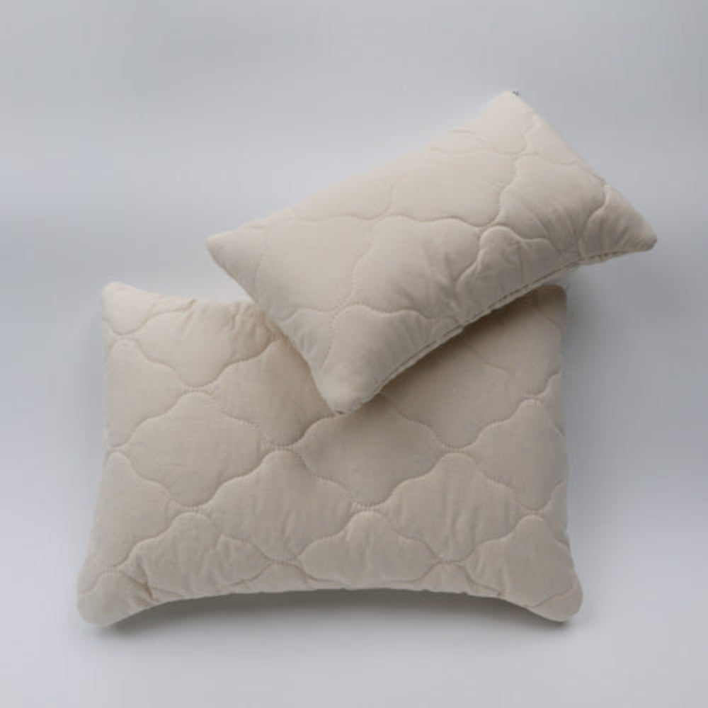 Alpakakugel-Nackenkissen mit Steppbezug BIO