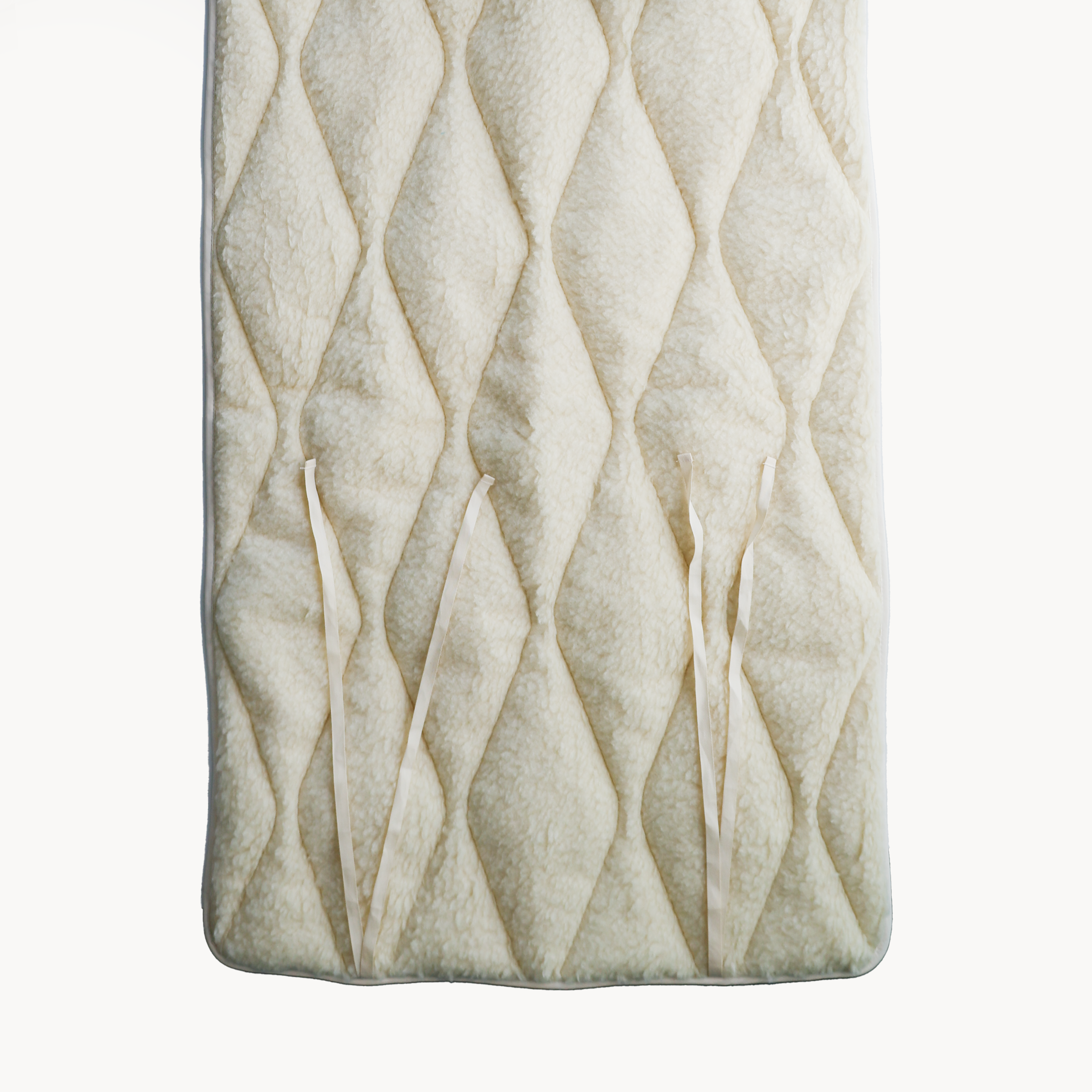 Schafwolle Yogamatte mit Wollflor BIO