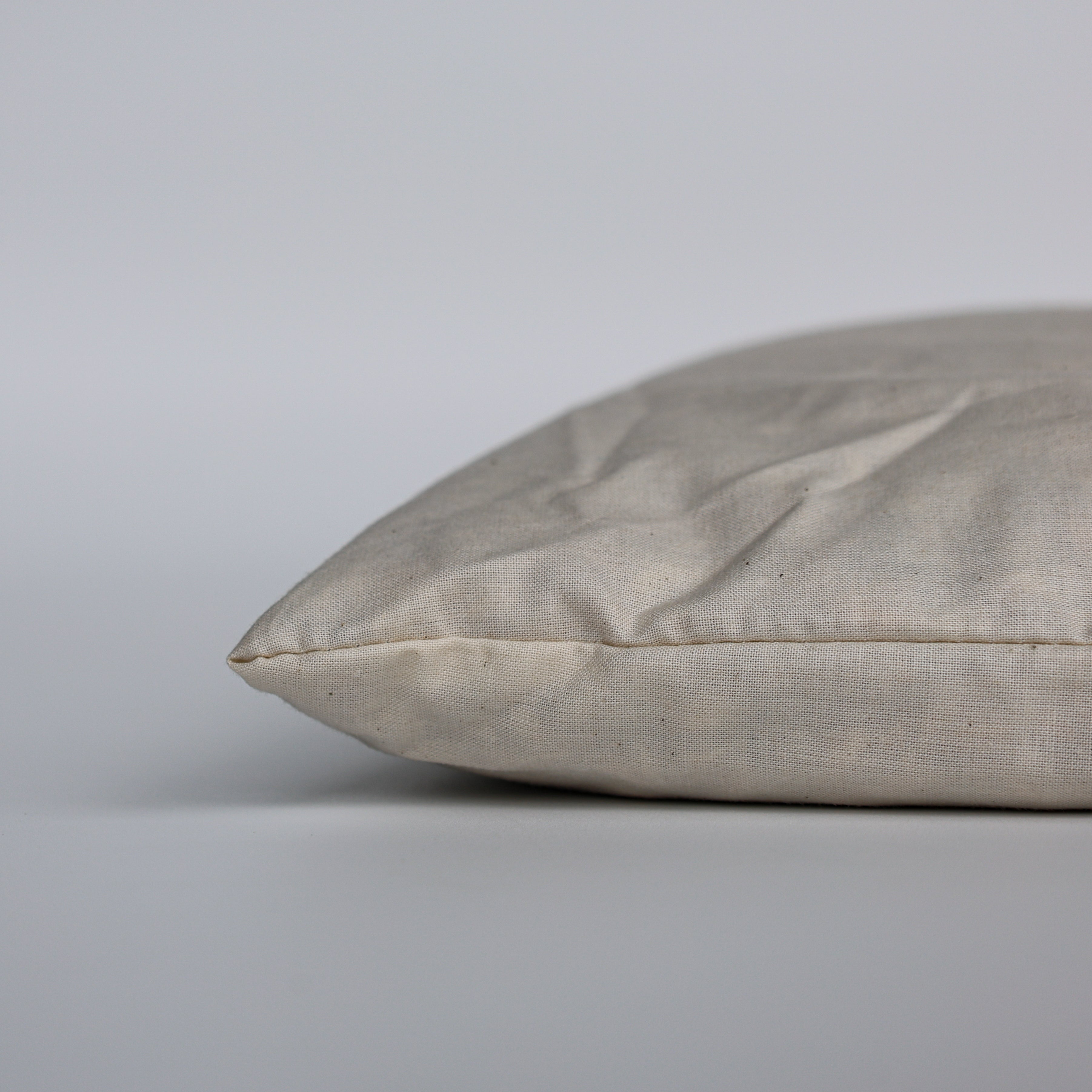 Kapokflaum-Kopfkissen mit glattem Bezug BIO