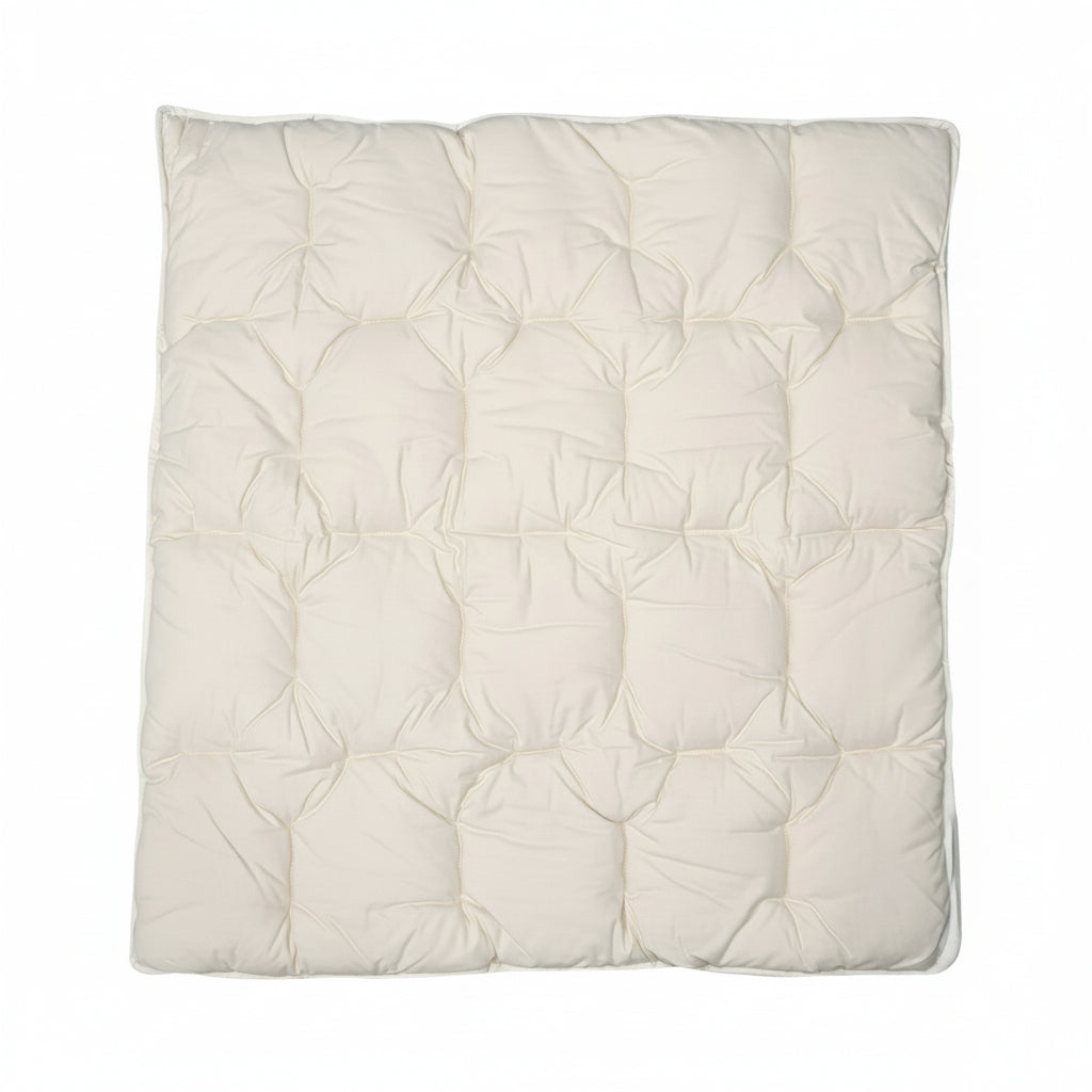 Baumwolle-Meditationsmatte, kbA Halbpanamabezug GOTS