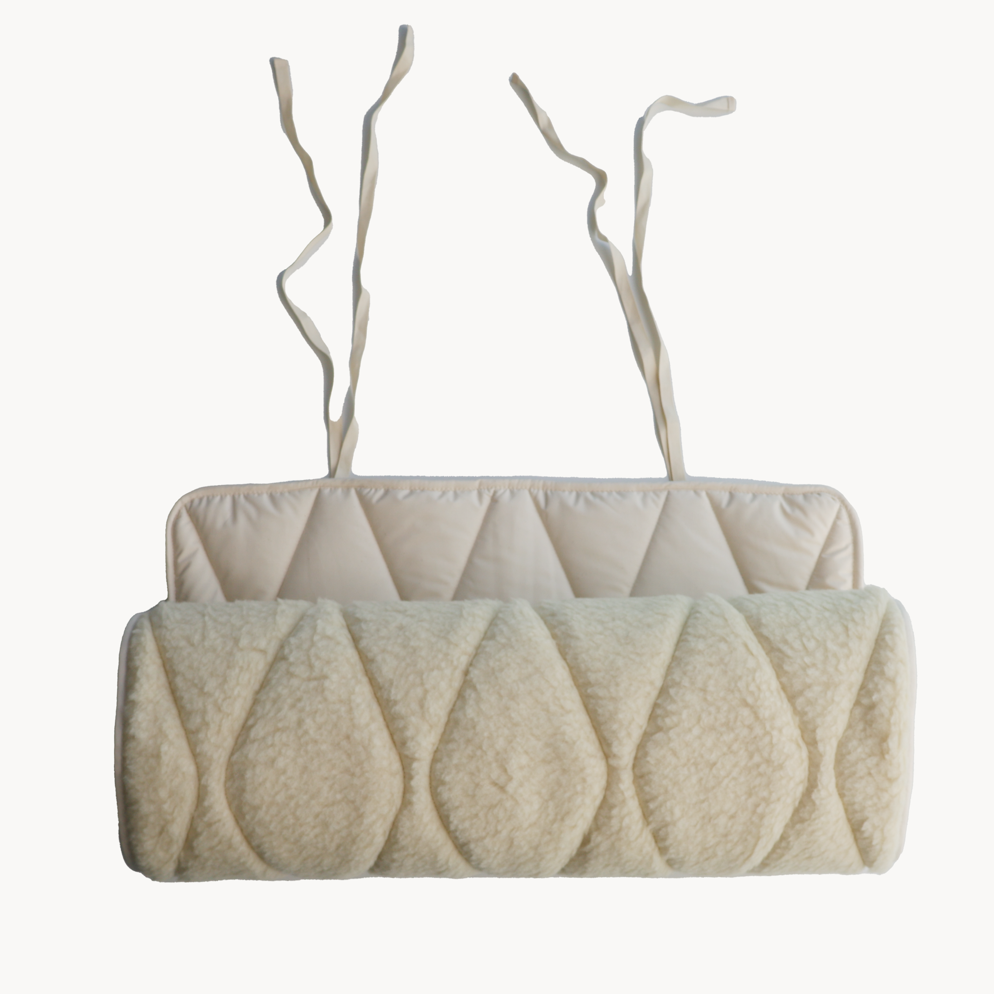 Schafwolle Yogamatte mit Wollflor BIO